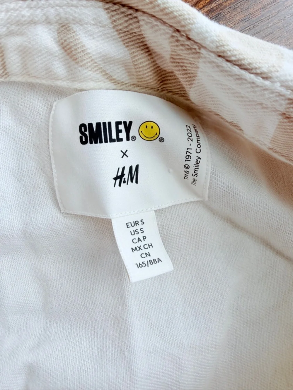 Smiley Face H&M jacket size small - Picture 6 of 9
